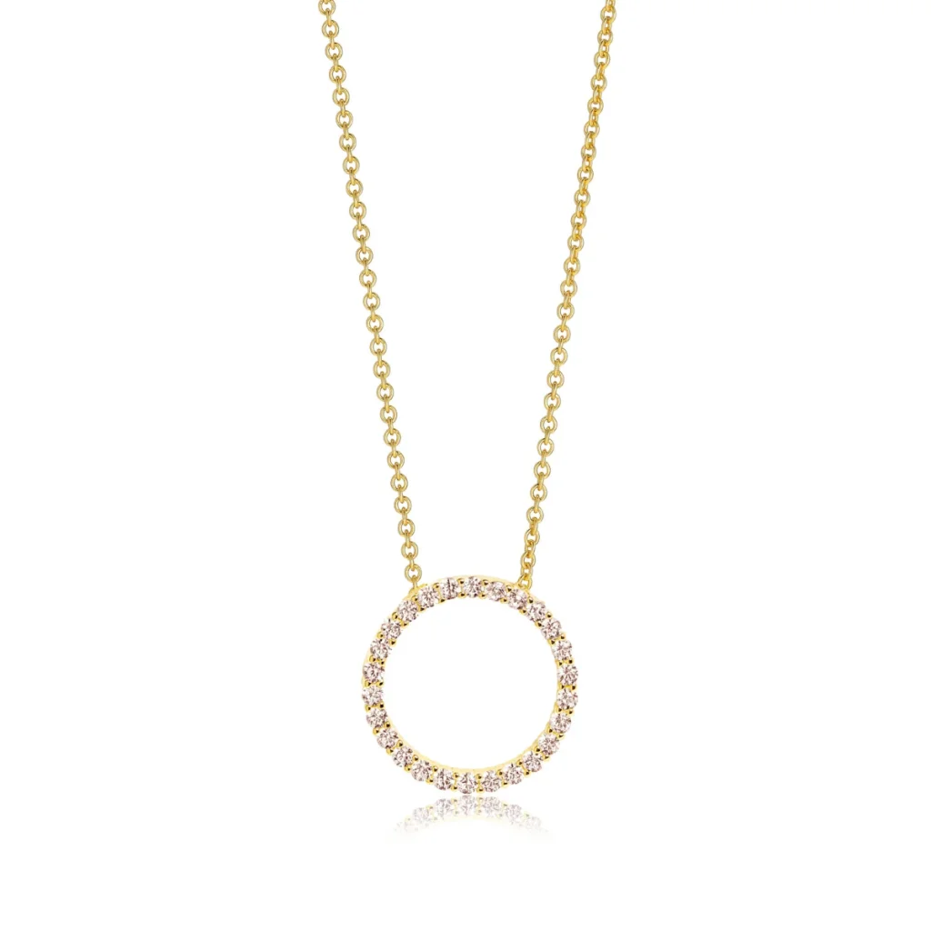 Sif Jakobs Biella halskæde i forgyldt sølv