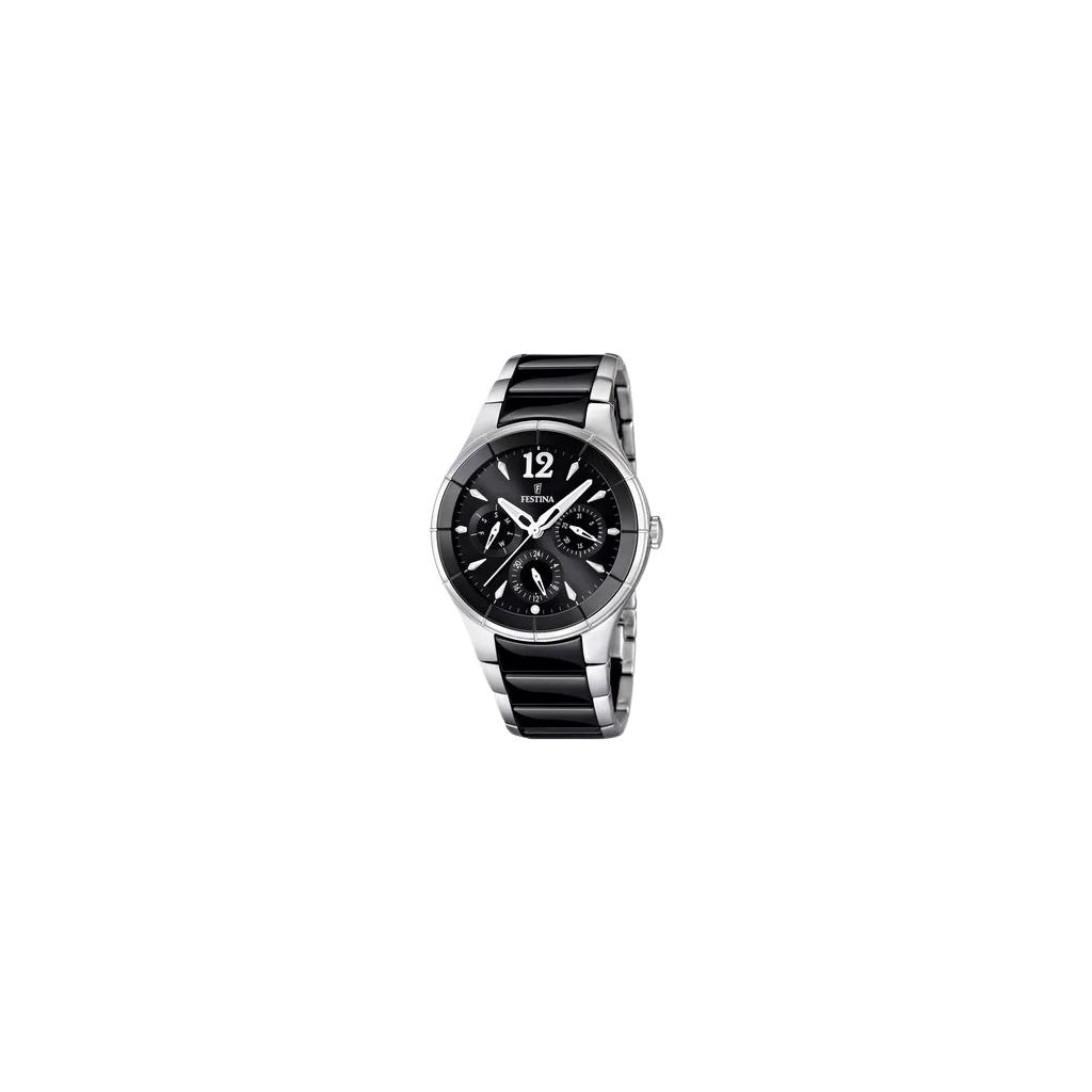 Festina Multifunctional dame ur 16624/3 med sort urskive og mineral glas

