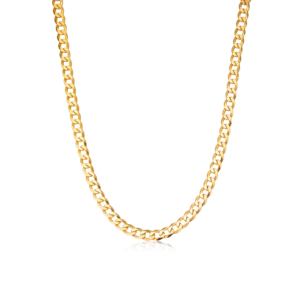 Sif Jacobs Armor Halskæde C42290-SG forgyldt sølvsmykke