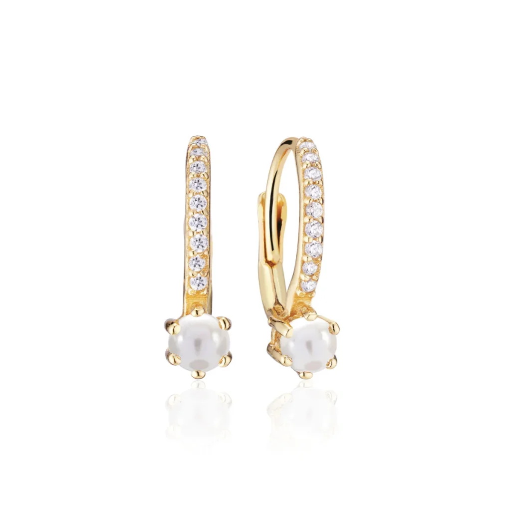 Sif Jacobs Rimini Altro ørestikker i forgyldt sølv