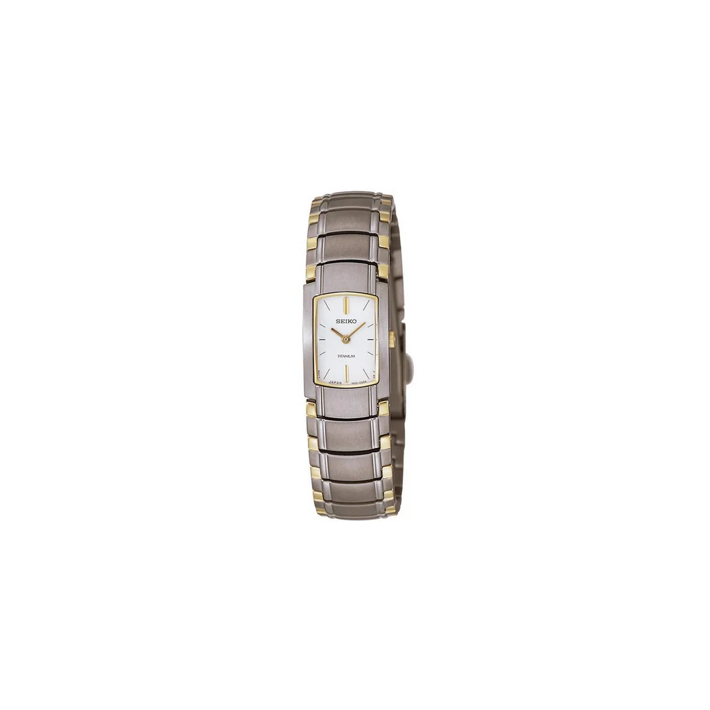 Seiko SUJC57 dameur med hvid urskive og quartz urværk

