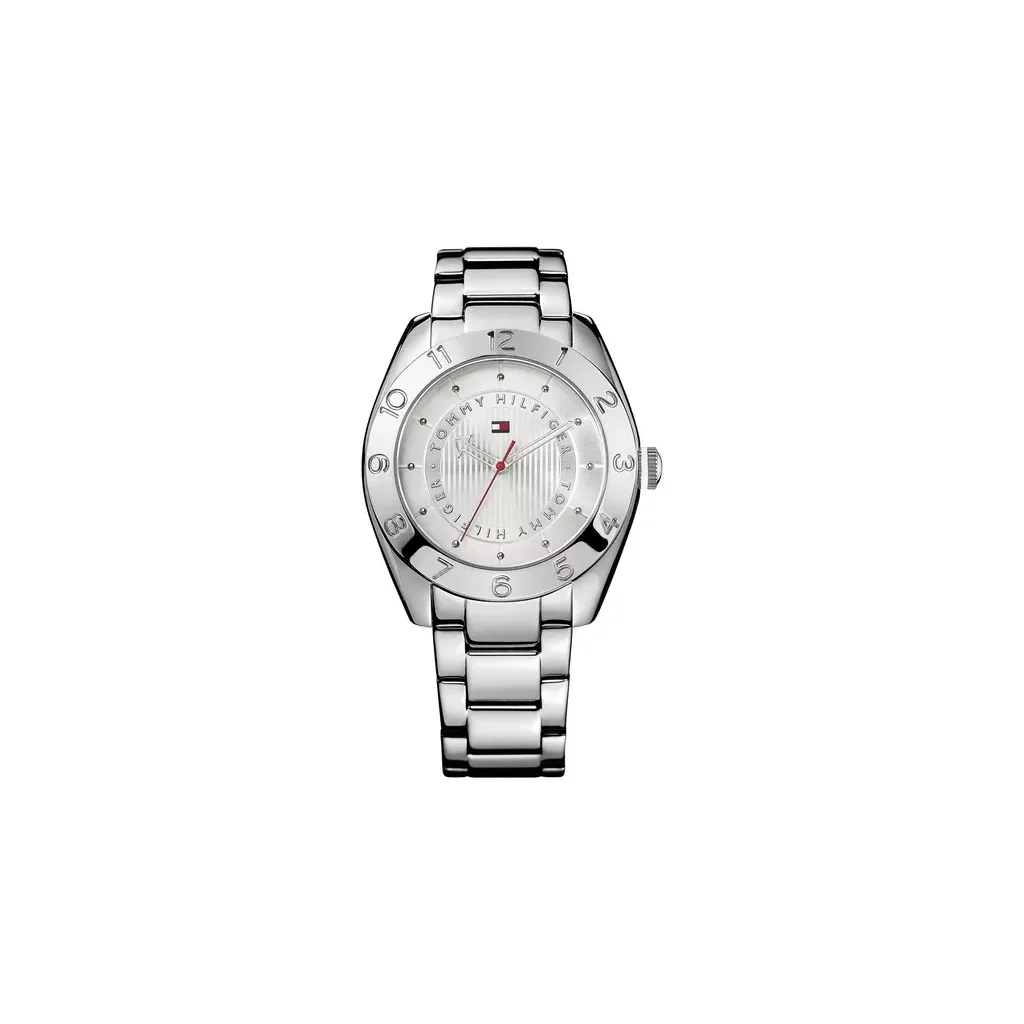 Tommy Hilfiger dameur 40mm sølv med quartz urværk