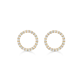 Mads Z - Læderarmbånd m/swarovski - Øreringe - 1511024