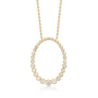 Mads Z - 14 kt. "Auroras Kiss" m. 0,50 ct. W.SI - Vedhæng - 1531116