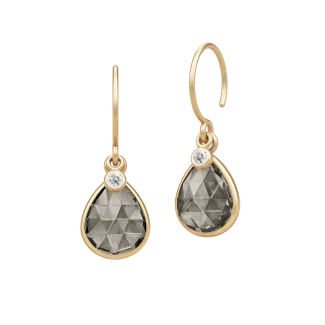 Julie Sandlau Leela øreringe HKS750GDSMCRCZ forgyldt sølv

