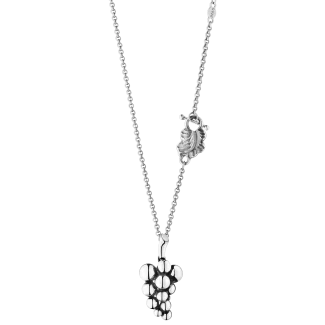 Georg Jensen - GRAPE PENDANT 258A SILVER, OXIDISED - 3536309