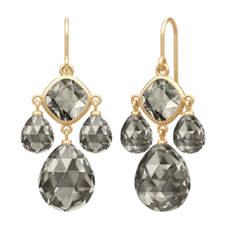 Julie Sandlau Olivia øreringe HKS777GDSMCR forgyldt sølv