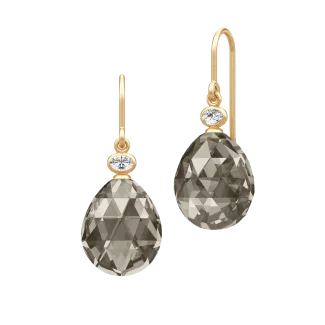 Julie Sandlau Ofelia forgyldt sølv øreing HKS780GDSMCRCZ

