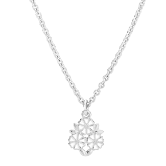 Lund Copenhagen Marguerit Collie halskæde 9025078-H i sølv