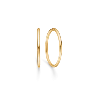 Mads Z - Sølv forg. 15 mm - Knækcreol - 8210528