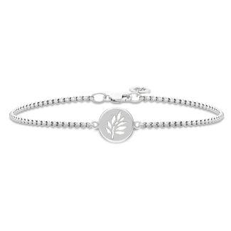 Julie Sandlau Signature armbånd i rhodium