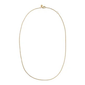 byBiehl Classic halskæde 60cm i forgyldt sølv – stilfuldt smykke til kvinder