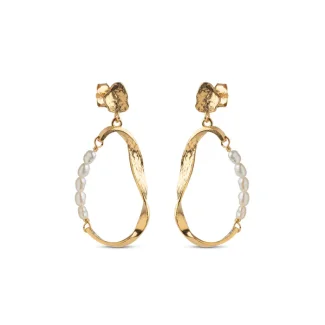 Enamel - Aloma Pearl - Øreringe - E339GM