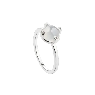 Aqua Dulce Stone Peggy Ring - 5840 sølv Chrysopras ring til kvinder