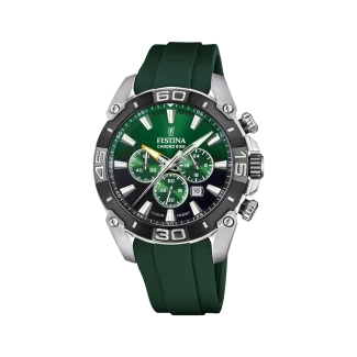 Festina Chrono Bike herre ur 20544/3 med grøn urskive og quartz urværk

