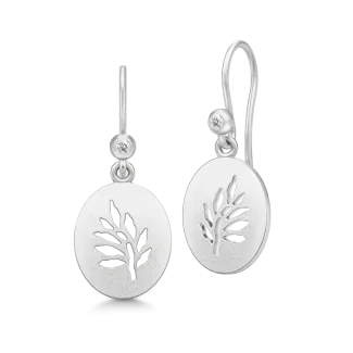 Julie Sandlau - Tree of Life Signet - Ørehængere - HKS662RHCZ