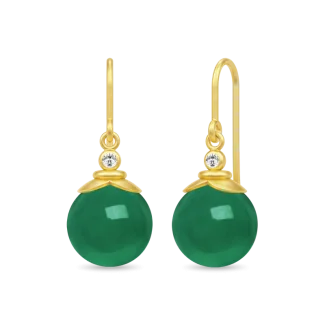 Julie Sandlau - Berry - Ørehængere - HKS670GDGACZ