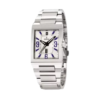 Festina Herre 16188/1 quartz ur med sølv urskive og mineral glas

