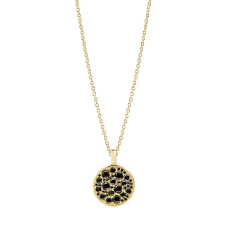 Sif Jacobs Novara Pendant halskæde i forgyldt sølv

