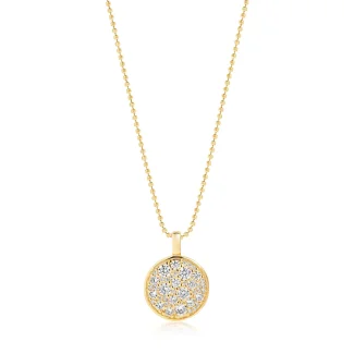 Sif Jacobs Novara halskæde i forgyldt sølv

