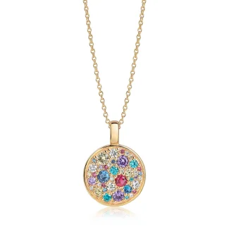 Sif Jacobs Novara halskæde i forgyldt sølv til kvinder

