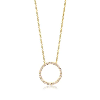 Sif Jakobs Biella halskæde i forgyldt sølv