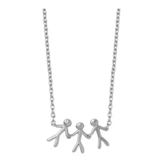 byBiehl Together Family 3 halskæde sølv – smykke til kvinder