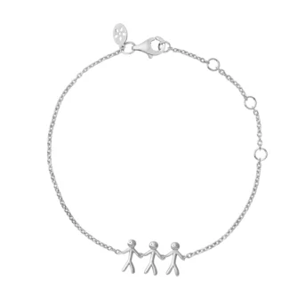 byBiehl Together Family 3 armbånd – smykke i sølv til kvinder