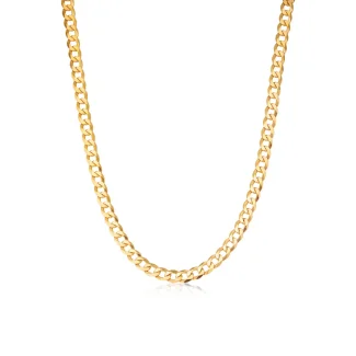 Sif Jacobs Armor Halskæde C42290-SG forgyldt sølvsmykke