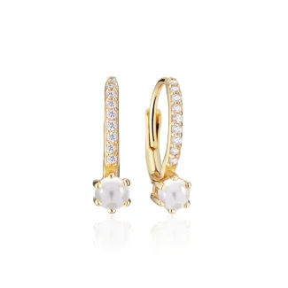 Sif Jacobs Rimini Altro ørestikker i forgyldt sølv