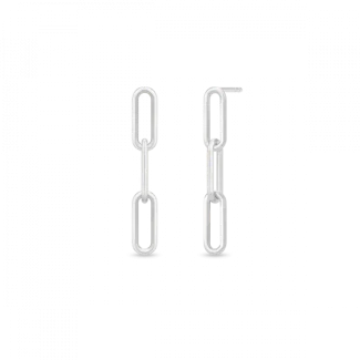 Julie Sandlau Link ørestikker i sølv – klassisk smykke til kvinder