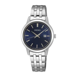 Seiko SUR407P1 blå dameur med 30 mm urskive

