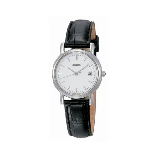Seiko SXDA11P1 dameur med sølv urskive og safirglas

